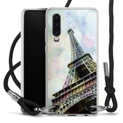 Carry Case Transparent Fabric black/silver