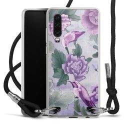 Carry Case Transparent Fabric black/silver