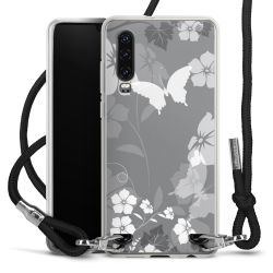 Carry Case Transparent Fabric black/silver