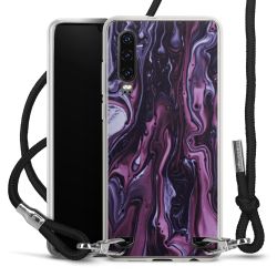 Carry Case Transparent Fabric black/silver