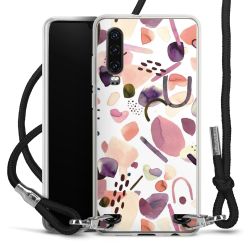 Carry Case Transparent Fabric black/silver