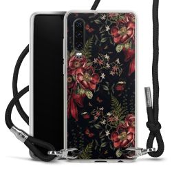 Carry Case Transparent Fabric black/silver