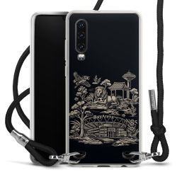 Carry Case Stoff schwarz/silber