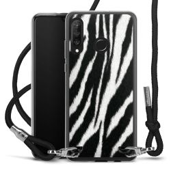 Carry Case Transparent Fabric black/silver