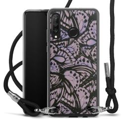 Carry Case Transparent Fabric black/silver