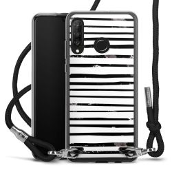 Carry Case Transparent Fabric black/silver