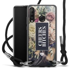 Carry Case Transparent Fabric black/silver