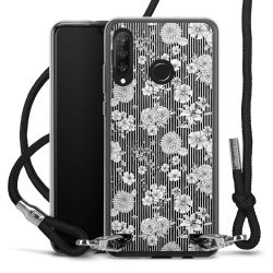 Carry Case Transparent Fabric black/silver