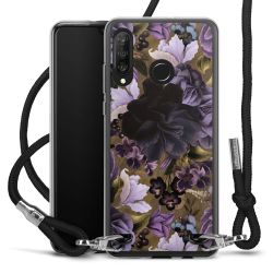 Carry Case Transparent Fabric black/silver