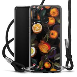 Carry Case Transparent Fabric black/silver