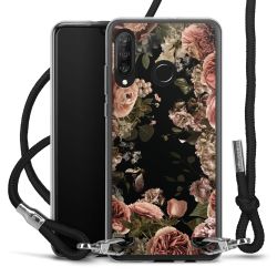 Carry Case Transparent Fabric black/silver