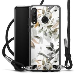 Carry Case Transparent Fabric black/silver