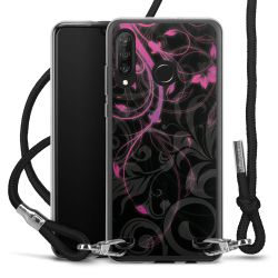 Carry Case Transparent Fabric black/silver