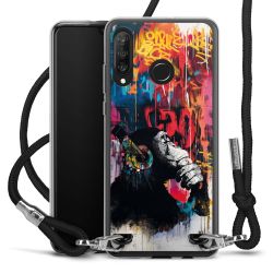 Carry Case Fabric black/silver