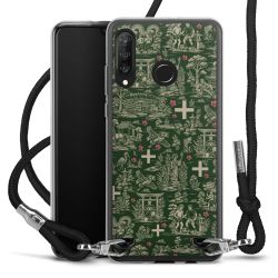 Carry Case Stoff schwarz/silber