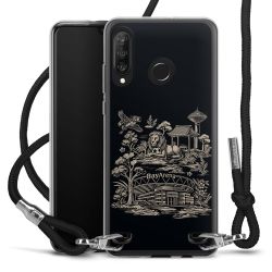 Carry Case Stoff schwarz/silber