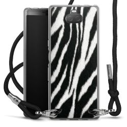 Carry Case Transparent Fabric black/silver