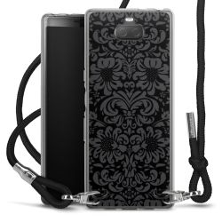 Carry Case Transparent Fabric black/silver