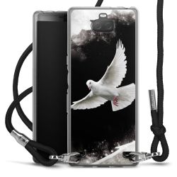 Carry Case Transparent Fabric black/silver