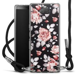 Carry Case Transparent Fabric black/silver