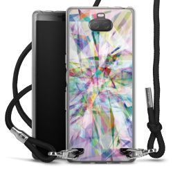 Carry Case Transparent Fabric black/silver