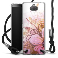 Carry Case Transparent Fabric black/silver