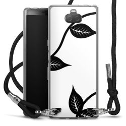 Carry Case Transparent Fabric black/silver