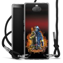 Carry Case Stoff schwarz/silber