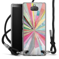 Carry Case Transparent Fabric black/silver