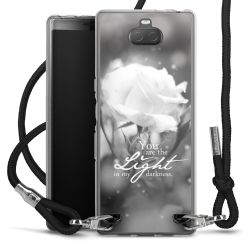 Carry Case Transparent Fabric black/silver