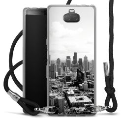 Carry Case Transparent Fabric black/silver