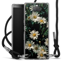 Carry Case Transparent Fabric black/silver