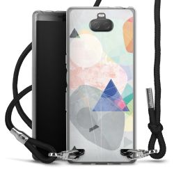 Carry Case Transparent Fabric black/silver