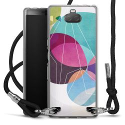 Carry Case Transparent Fabric black/silver