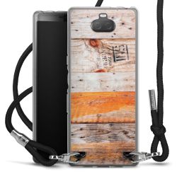 Carry Case Transparent Fabric black/silver