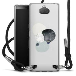 Carry Case Transparent Fabric black/silver