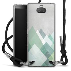 Carry Case Transparent Fabric black/silver