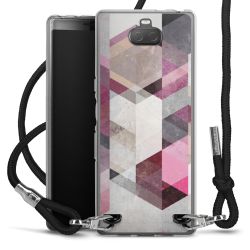 Carry Case Transparent Fabric black/silver