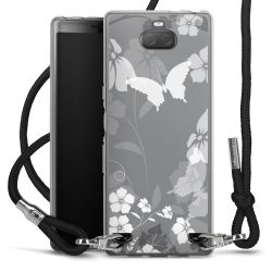 Carry Case Transparent Fabric black/silver