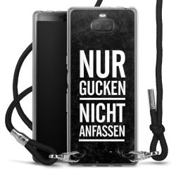 Carry Case Stoff schwarz/silber