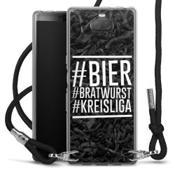 Carry Case Stoff schwarz/silber