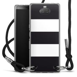 Carry Case Transparent Fabric black/silver