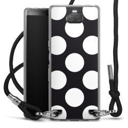 Carry Case Transparent Fabric black/silver