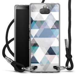 Carry Case Transparent Fabric black/silver