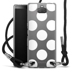 Carry Case Transparent Fabric black/silver