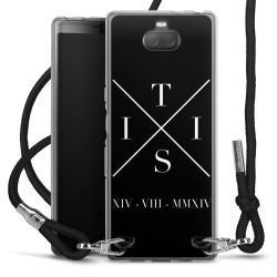 Carry Case Stoff schwarz/silber