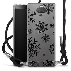 Carry Case Transparent Fabric black/silver