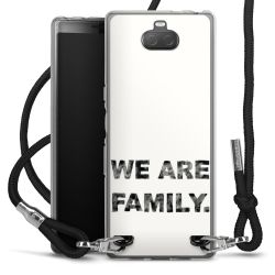 Carry Case Transparent Fabric black/silver