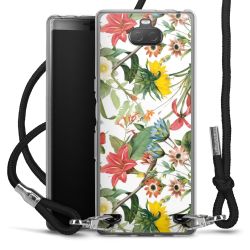 Carry Case Transparent Fabric black/silver