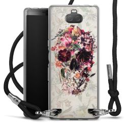 Carry Case Transparent Fabric black/silver